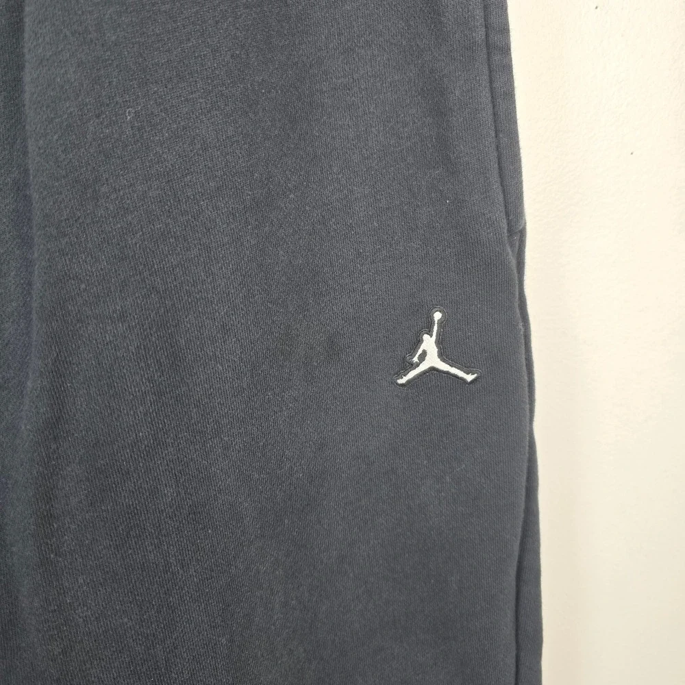 Jordan Essentials‎ Fleece Pants Mens XL Black Jumpman Sweatpants
